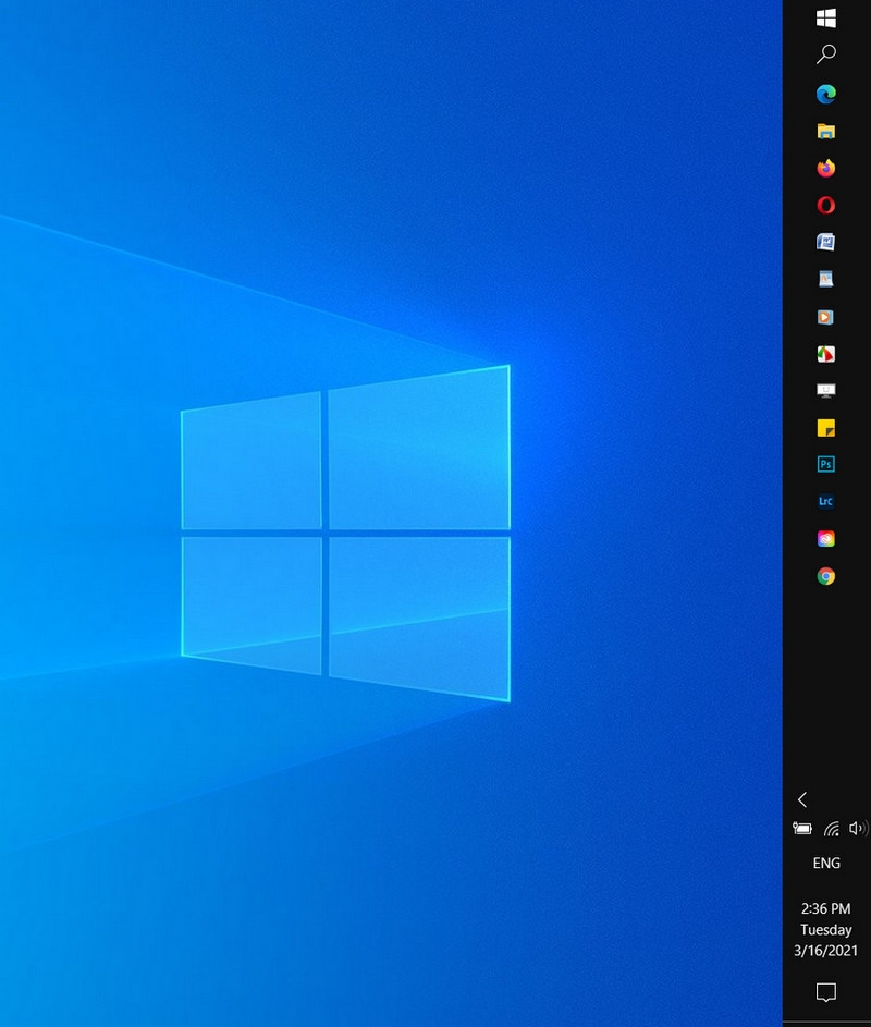 tuy chinh thanh taskbar tren windows 10