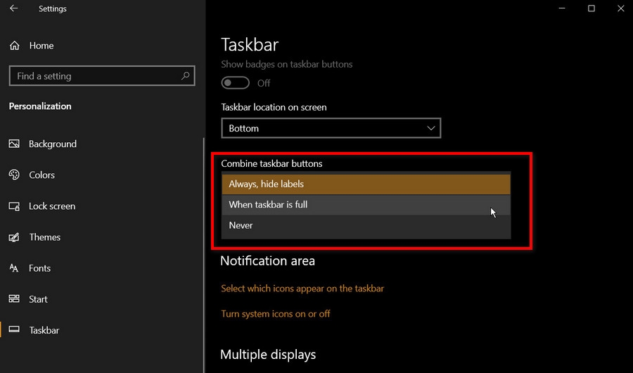 tuy bien thanh tac vu windows 10