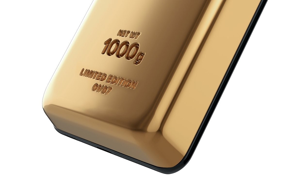 Galaxy S21 Ultra được phủ 1 kg vàng (ảnh 3) Galaxy S21 Ultra được phủ 1 kg vàng (ảnh 3)