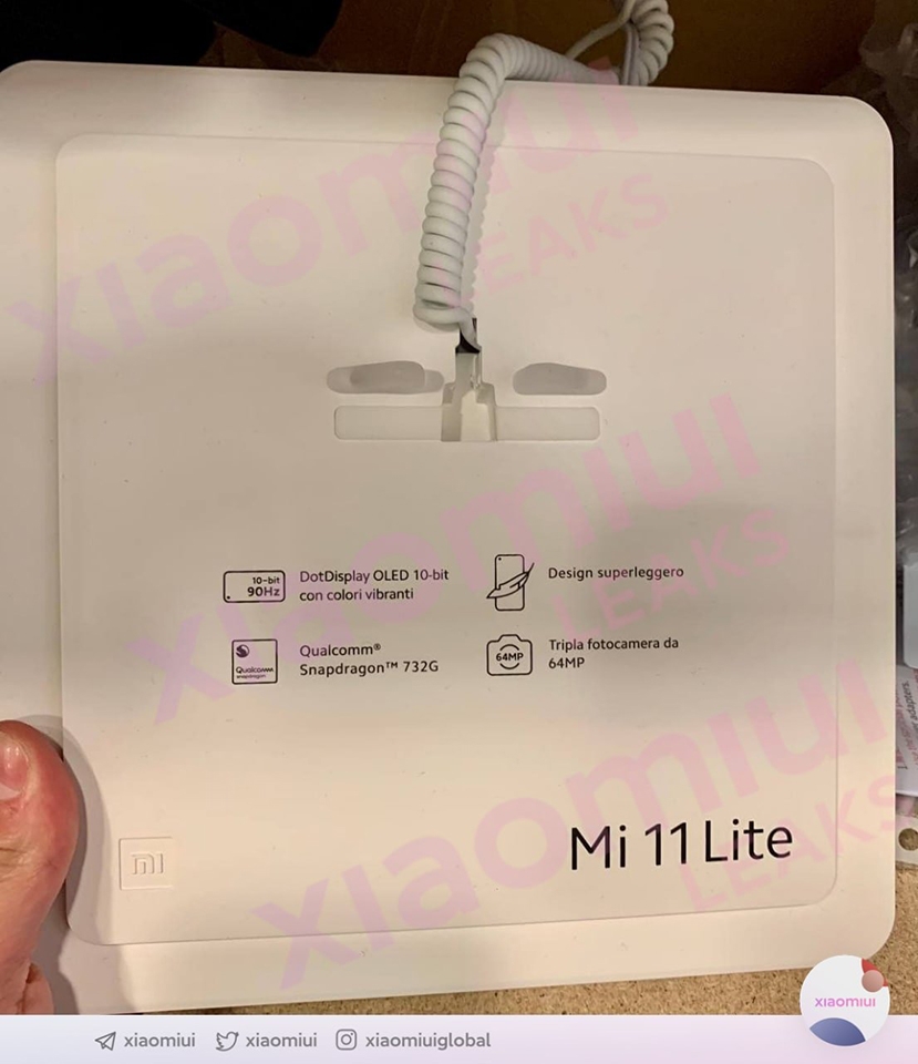 Thông tin Xiaomi Mi 11 Lite Thông tin Xiaomi Mi 11 Lite