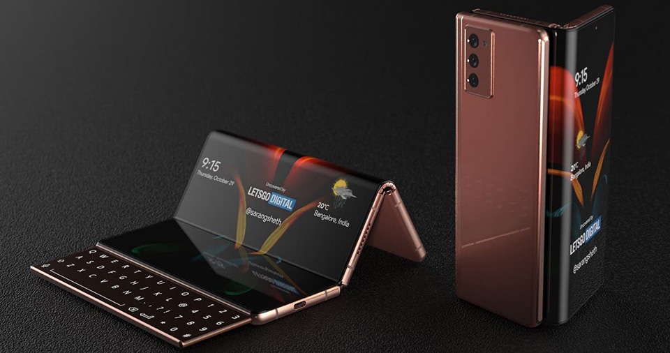 Concept Galaxy Z Fold 3