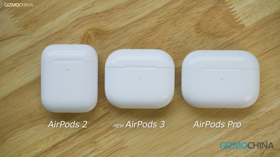 AirPods 3 “fake” cùng với Airpods Pro và AirPods