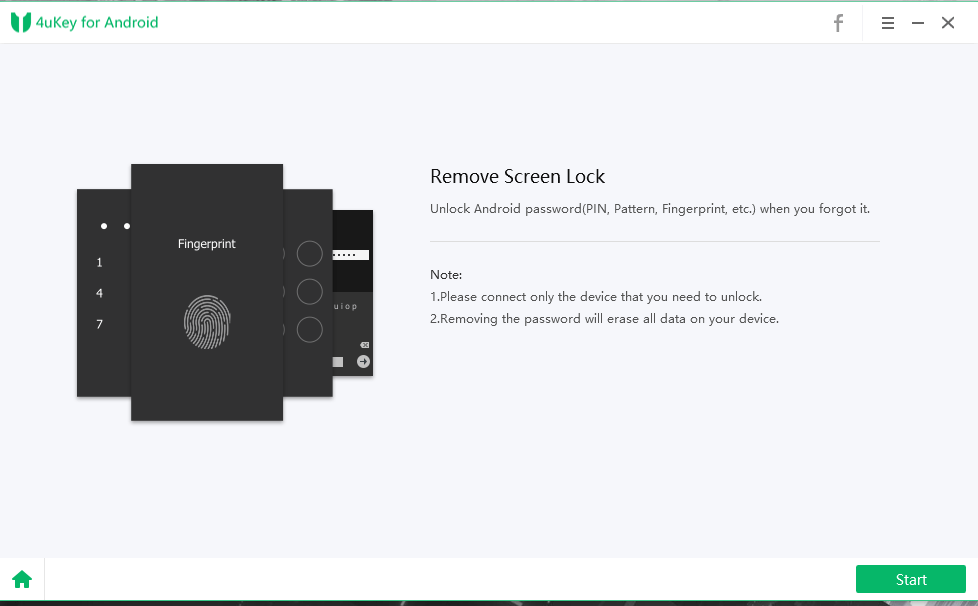 Sử dụng phần mềm Tenorshare 4uKey để mở khóa điện thoại Asus (2)