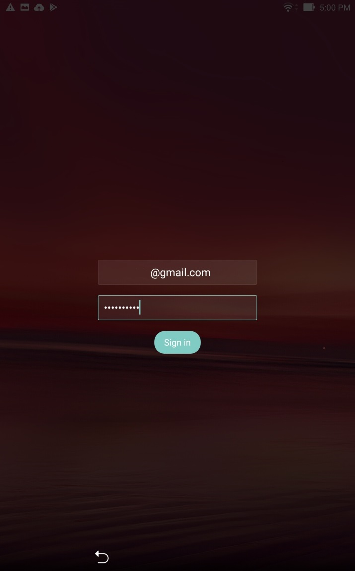 Sử dụng “quên mật khẩu” trên điện thoại Asus (2)