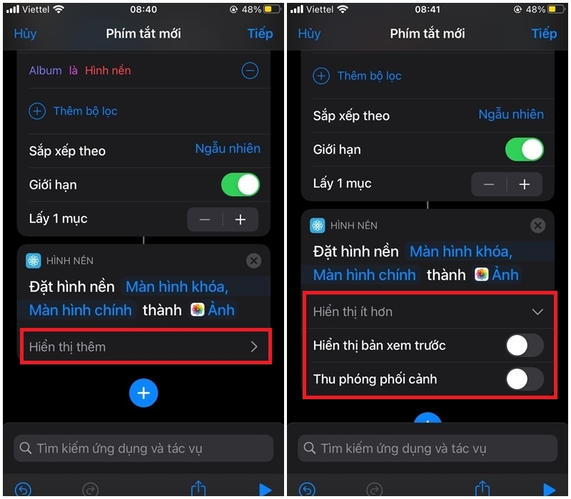 Cách tự động đổi hình nền trên iPhone