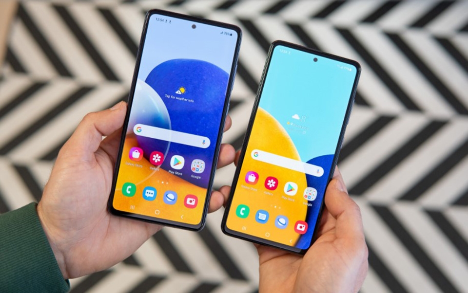 So sánh Galaxy A72 vs Galaxy A52 5G So sánh Galaxy A72 vs Galaxy A52 5G