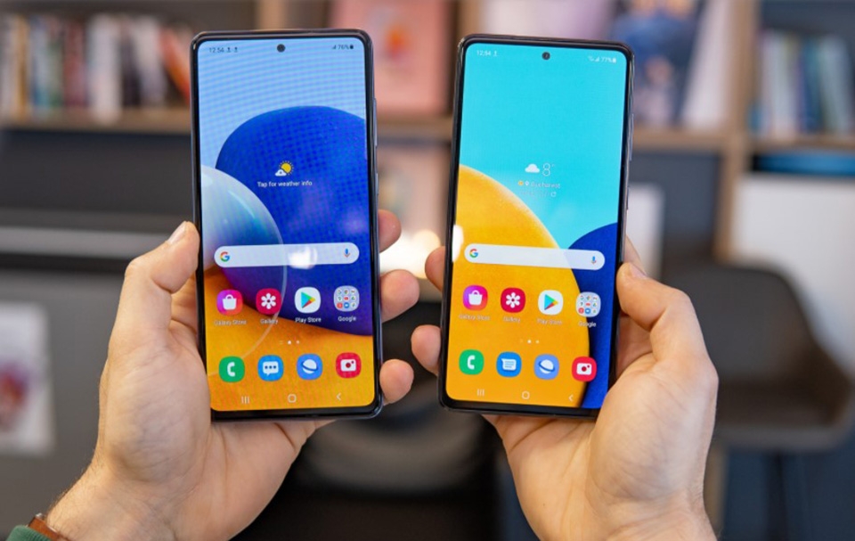 So sánh Galaxy A72 và Galaxy A52 5G So sánh Galaxy A72 và Galaxy A52 5G