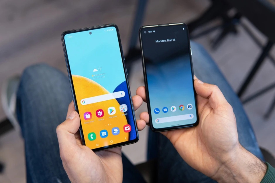 Samsung Galaxy A52 vs Google Pixel 4a 5G
