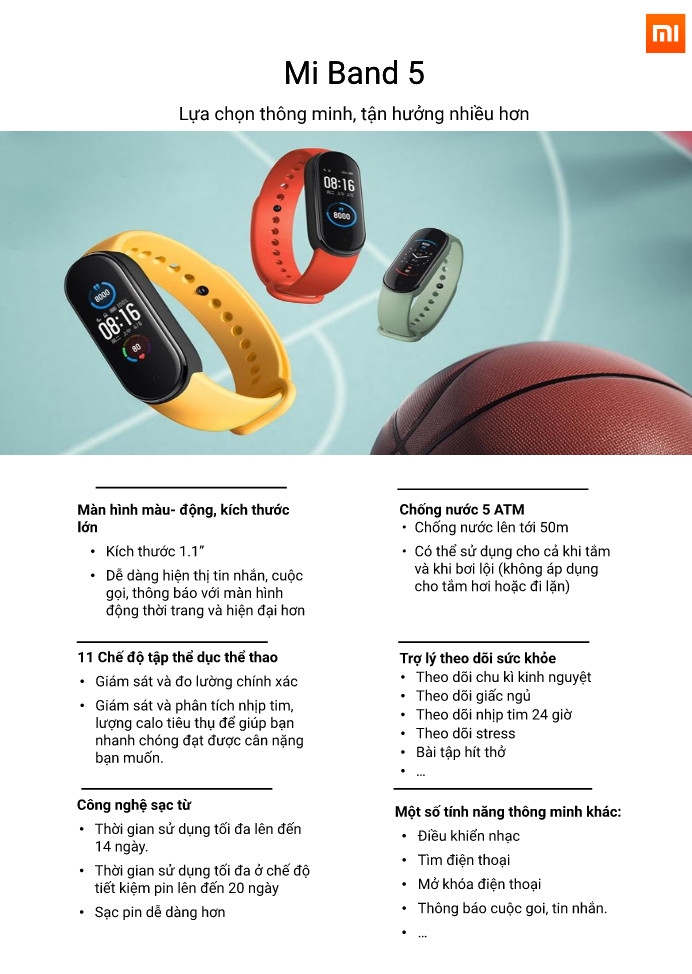 Xiaomi Mi Band 5