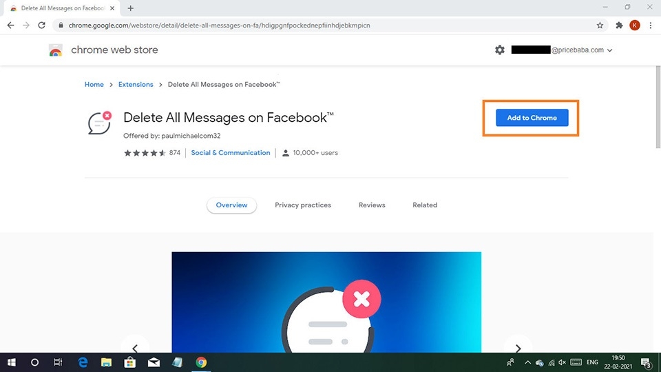 Xóa nhanh tin nhắn trong Facebook Messages Xóa nhanh tin nhắn trong Facebook Messages