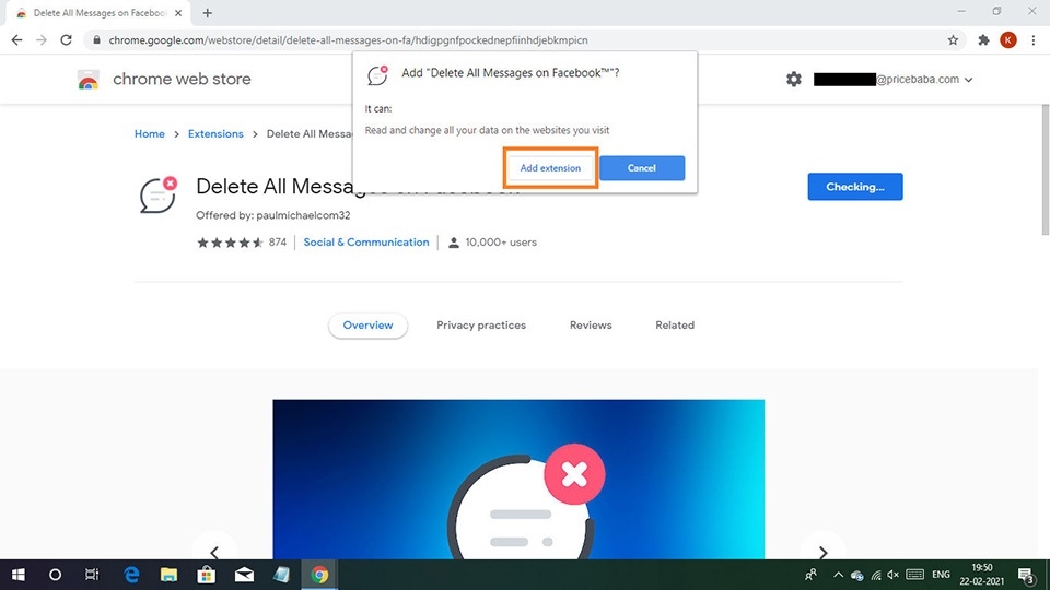 Xóa nhanh tin nhắn trong Facebook Messages Xóa nhanh tin nhắn trong Facebook Messages