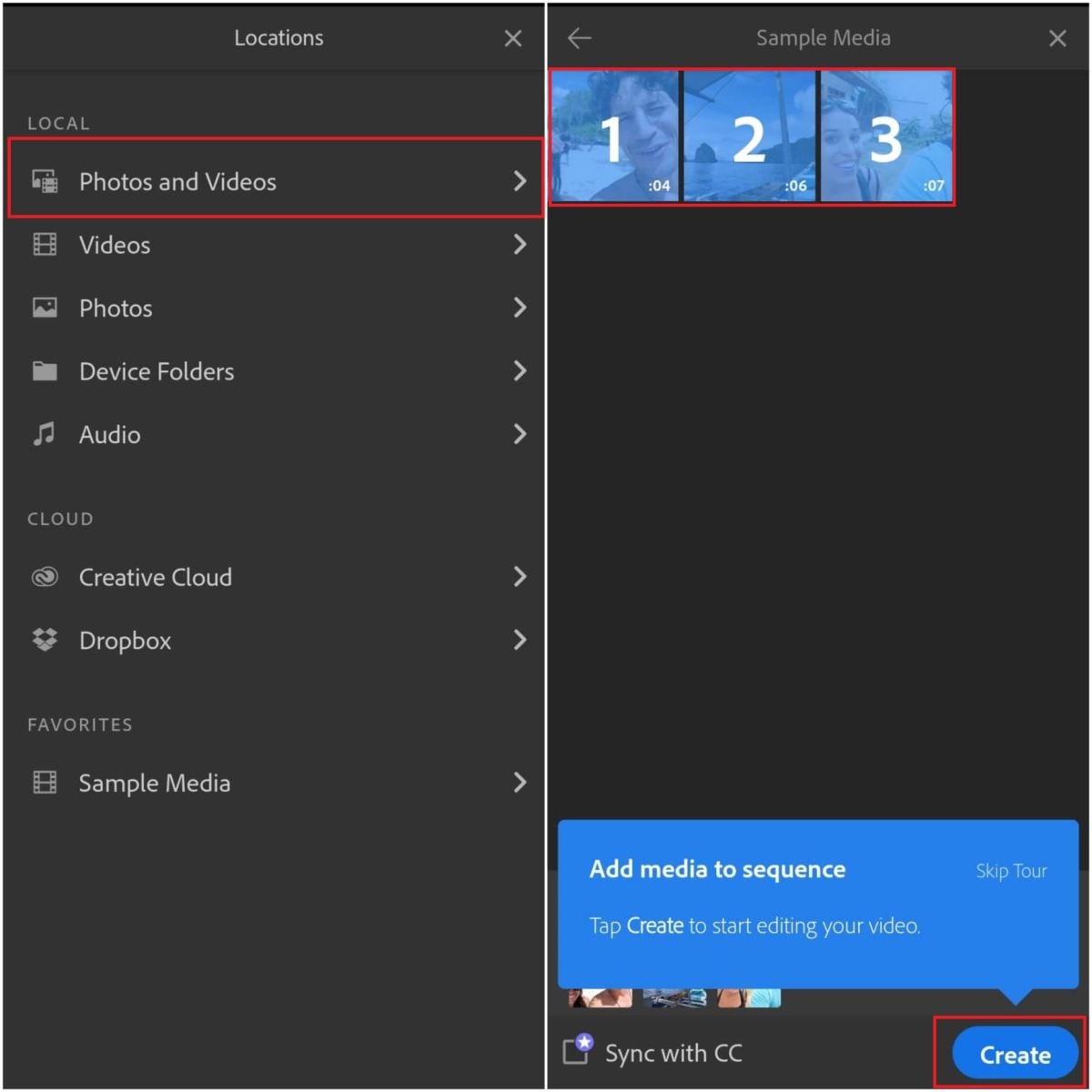 Chỉnh sửa video với Adobe Premiere Rush