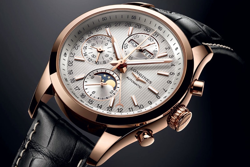 đồng hồ moon phase longines