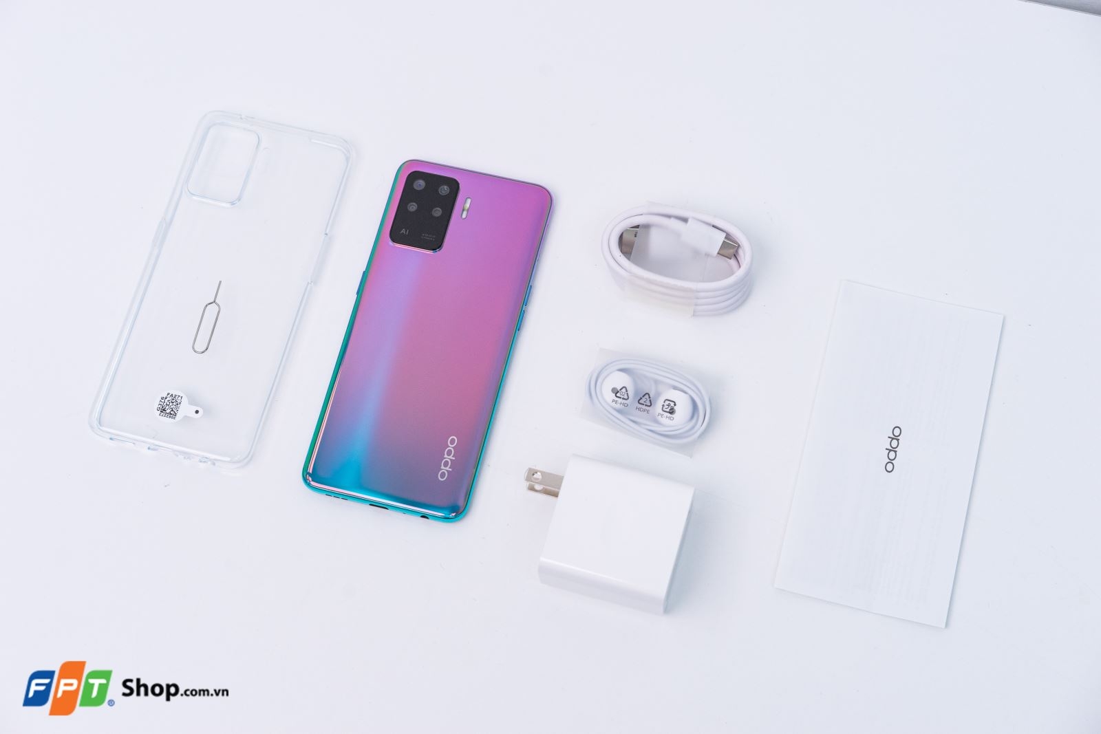 Phụ kiện đi kèm OPPO A94 Phụ kiện đi kèm OPPO A94