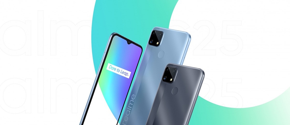 Realme C25 ra mắt (ảnh 1) Realme C25 ra mắt (ảnh 1)