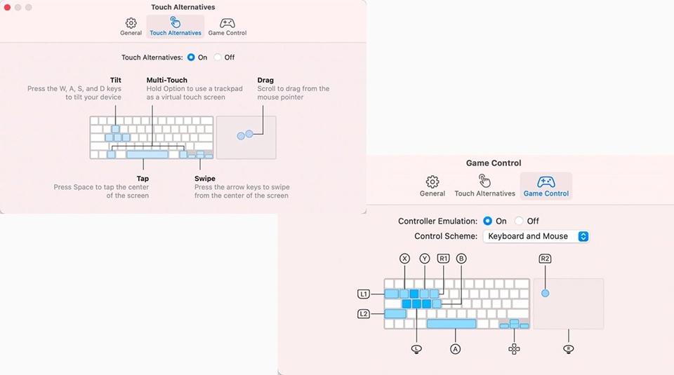 macOS Big Sur 11.3 thêm mô phỏng tay cầm chơi game cho các ứng dụng iPhone/iPad trên máy Mac M1 macOS Big Sur 11.3 thêm mô phỏng tay cầm chơi game cho các ứng dụng iPhone/iPad trên máy Mac M1