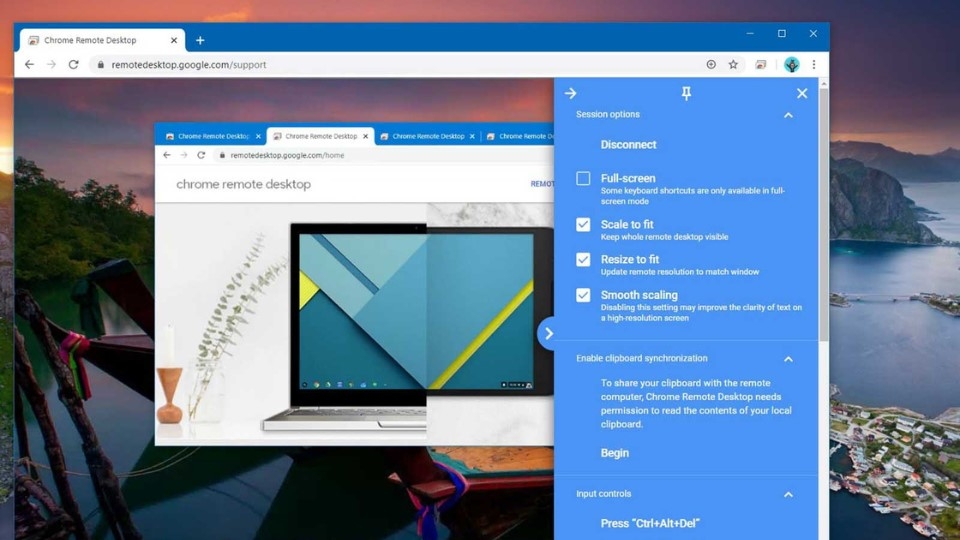 Chrome Remote Desktop