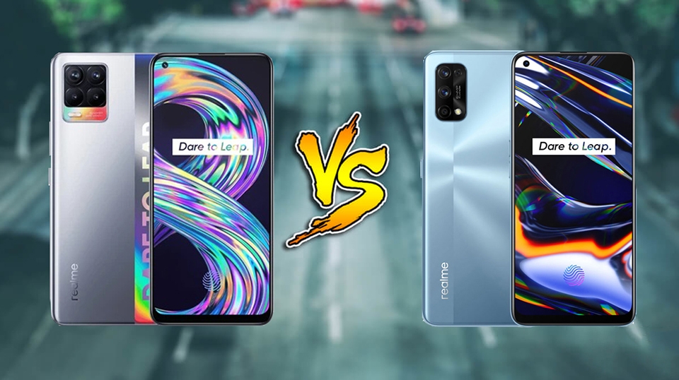 Realme 8 Pro vs Realme 7 Pro Realme 8 Pro vs Realme 7 Pro
