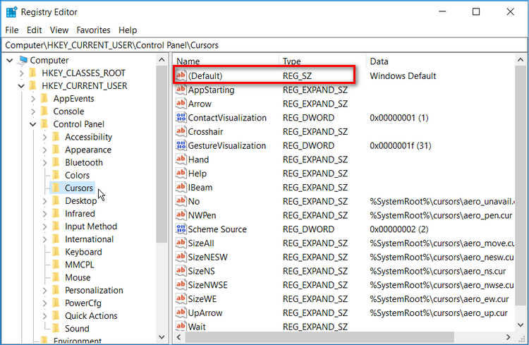 Cách thay đổi kích thước và màu sắc trỏ chuột trong Windows 10