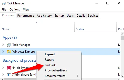 Cách sửa lỗi File Explorer trên Windows 10 không phản hồi
