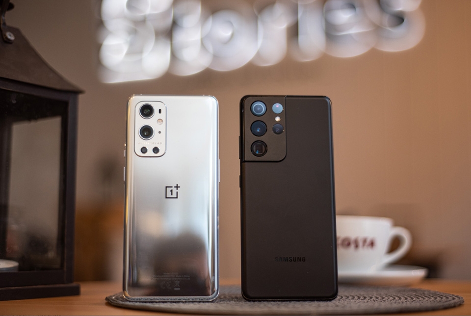 OnePlus 9 Pro vs Samsung Galaxy S21 Ultra OnePlus 9 Pro vs Samsung Galaxy S21 Ultra