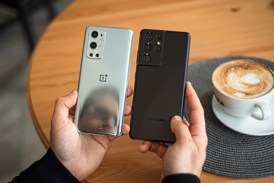 OnePlus 9 Pro vs Samsung Galaxy S21 Ultra OnePlus 9 Pro vs Samsung Galaxy S21 Ultra