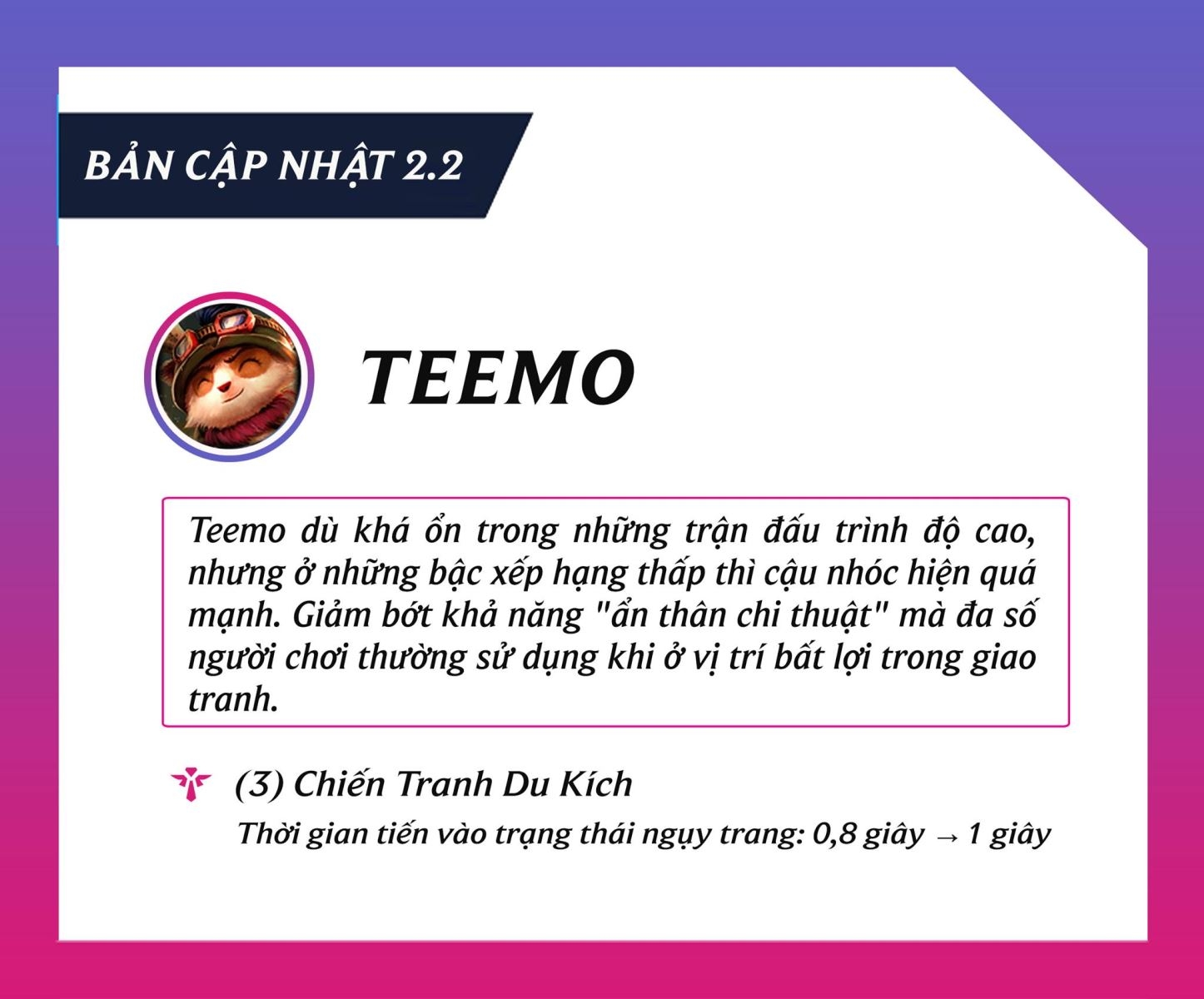Teemo 2.2