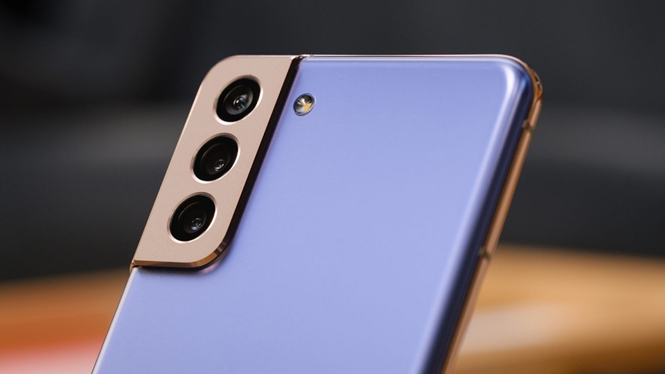 Cụm camera sau độc đáo của dòng Galaxy S21