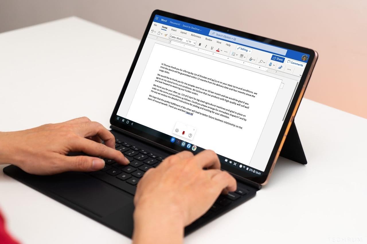 Lợi ích khi sử dụng Tab S& cùng Microsoft 365 - Ảnh 2