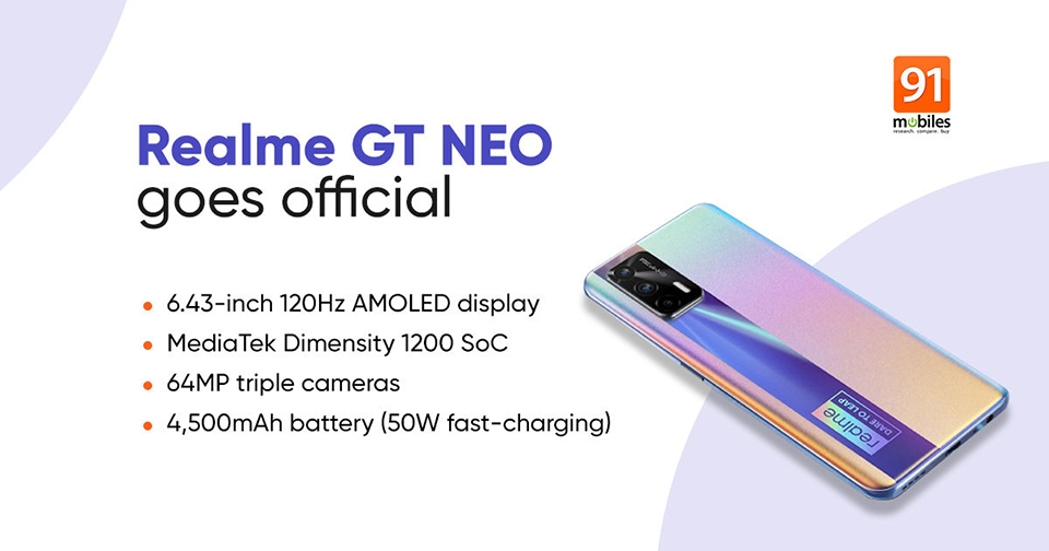 Realme GT Neo ra mắt (ảnh 2)