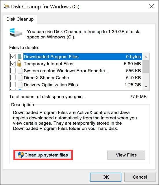 Cách khắc phục lỗi Not Enough Disk Space khi cập nhật Windows 10