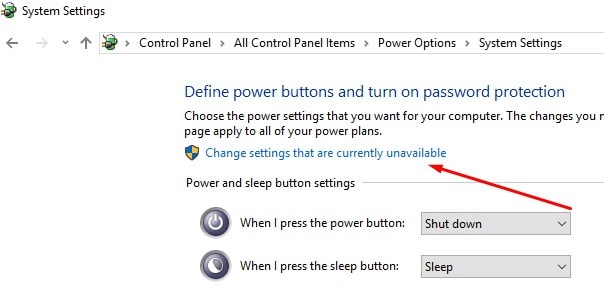 Fast Startup trên Windows 10