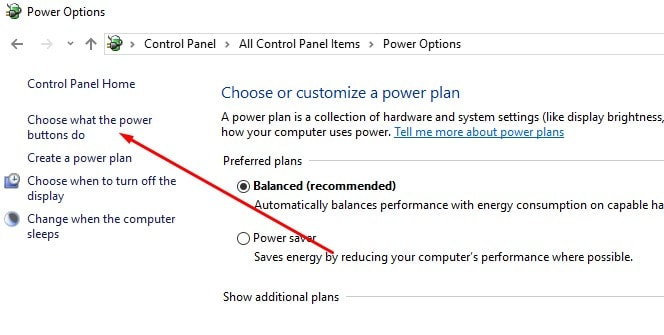 Fast Startup trên Windows 10