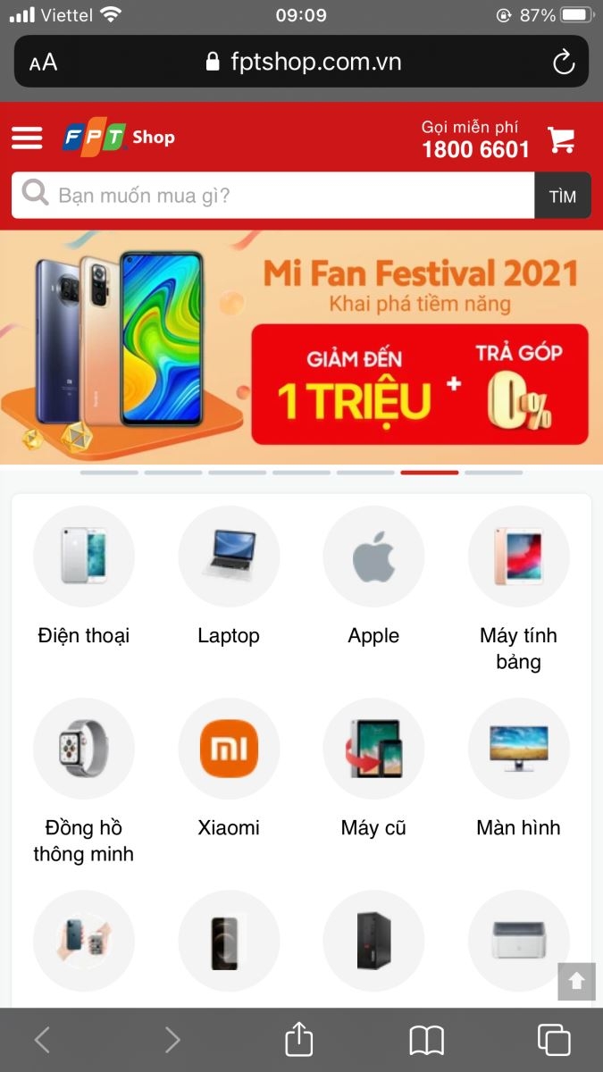 Cách chụp cuộn màn hình toàn bộ trang web trên iPhone