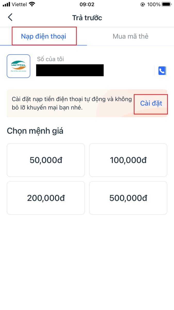 Hướng dẫn cách nạp tiền điện thoại tự động