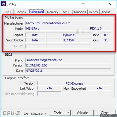 Kiểm tra bằng CPU-Z - Ảnh 1