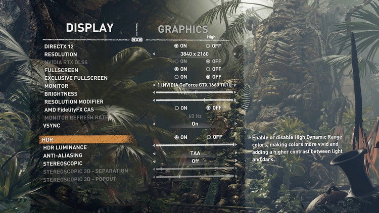 không thể chơi game ở mức cài đặt cao