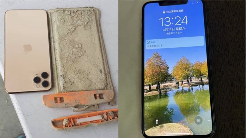iPhone 11 Pro Max vẫn hoạt động tốt sau 1 năm dưới hồ nước