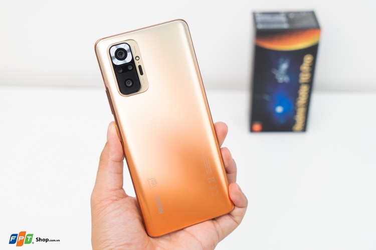 Thiết kế trên Redmi Note 10 Pro MFF