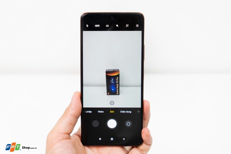 Giao diện camera MIUI 2 sở hữu nhiều tính năng 