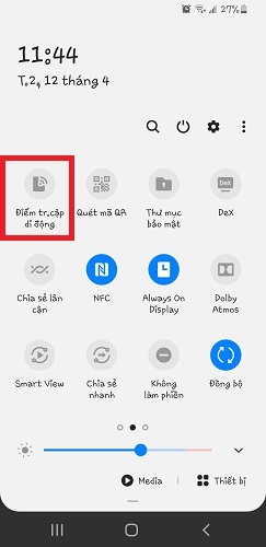bật wi-fi hostpost trên điện thoại