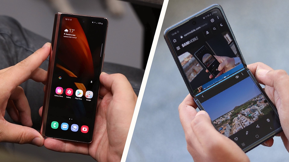 Galaxy Z Fold 3 và Galaxy Z Flip