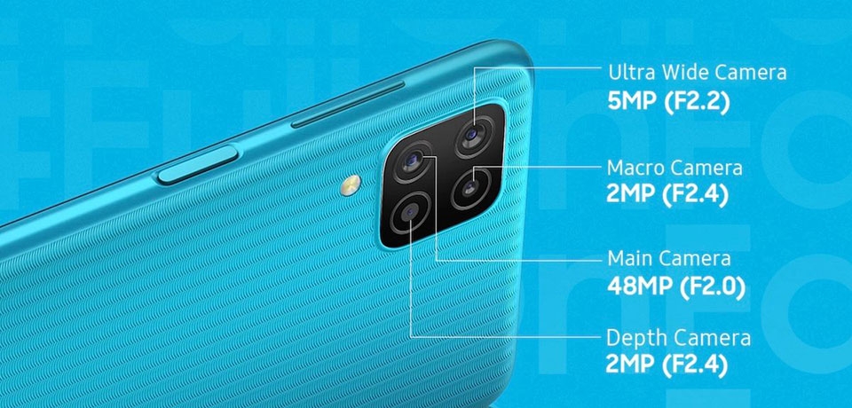 Tính năng trên Samsung Galaxy F12