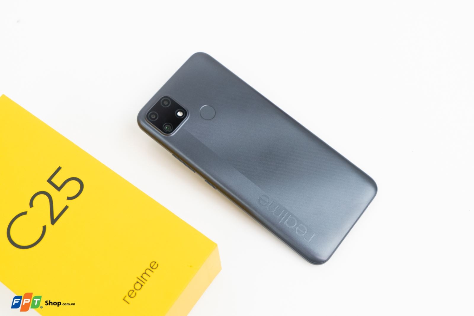 mở khóa vân tay Realme C25