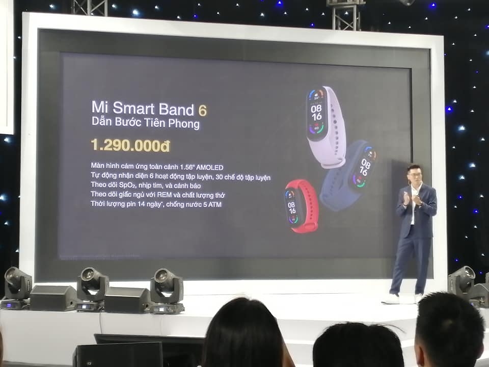 Mi Band 6 được trình làng tại Việt Nam - Ảnh 3