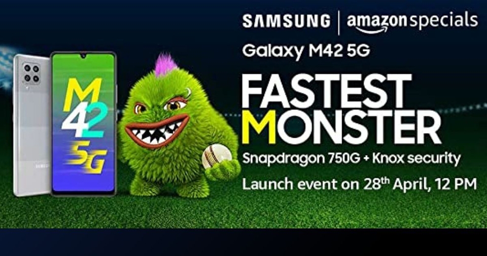 Galaxy M42 5G ra mắt ngày 28/4 Galaxy M42 5G ra mắt ngày 28/4