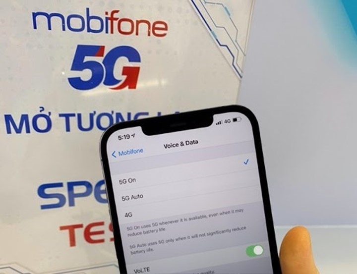 Apple mở 5G phiên bản chính thức cho nhà mạng Mobifone - Ảnh 1