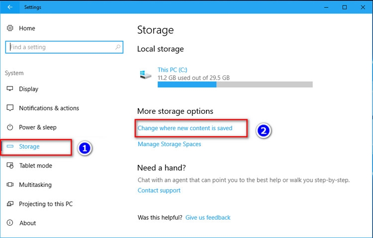 Cách thay đổi đường dẫn cài đặt mặc định của ứng dụng và chương trình trên Windows 10 - Ảnh 1