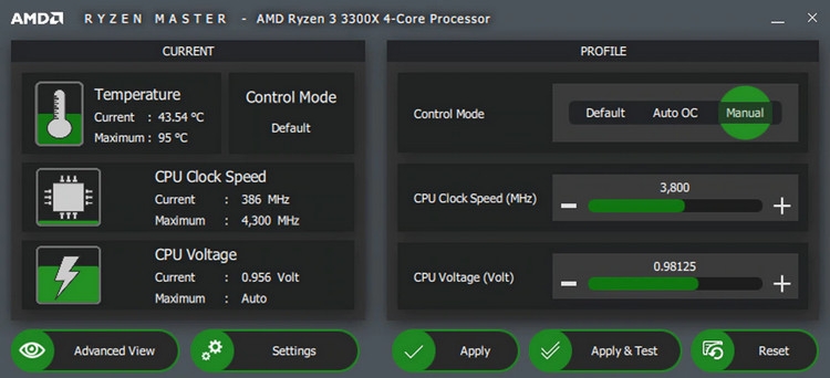 AMD Ryzen Master