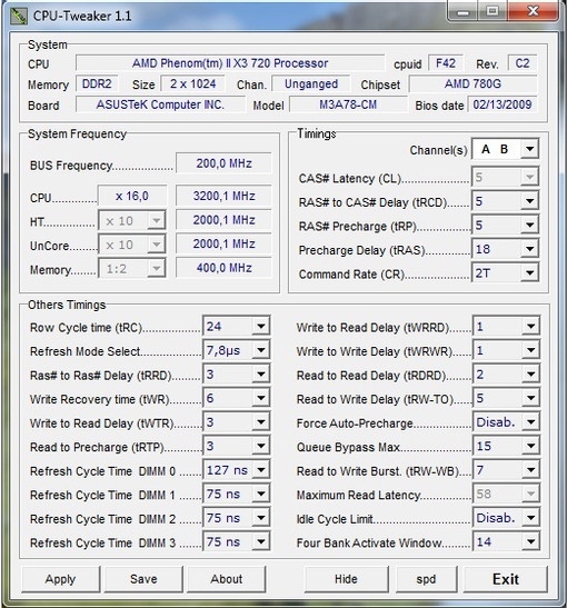 CPU Tweaker